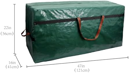 WFK 2 Pack 7FT Christmas Tree Storage Bag Waterproof Tree Bag Green