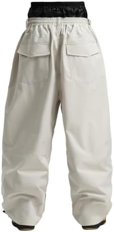GSOU SNOW Mens Womens Baggy Snowboard Pants Loose Fit Ski Snow Pants