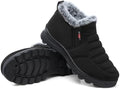 SHIBEVER Snow Boots For Women Warm: Winter Comfortable Non Slip Ankle Boot