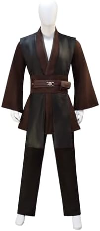 Men's Tunic Costume Adult Halloween Costume Tunic Hooded Robe Outfits Cosplay Full Set Uniform