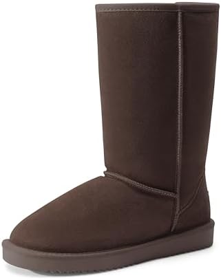 DREAM PAIRS Women's High-top Winter Warm Snow Boots