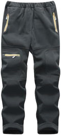 Boys Snow Pants Waterproof Fleece Lined Winter Ski Pants for Kids