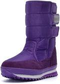 DADAWEN Women's Waterproof Frosty Snow Boot