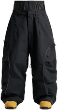 GSOU SNOW Mens Womens Baggy Snowboard Pants Snow Ski Reflective Waterproof