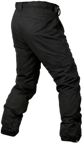 Men's Thermal Snow Pants Water Resistant Winter Cargo Pants
