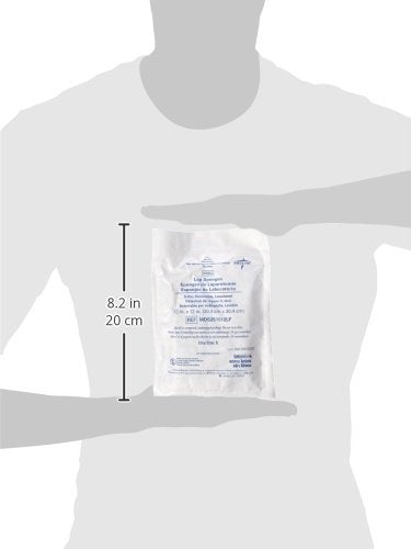 Medline X-Ray Detectable Sterile Lap Sponges, 12" x 12", Pack of 200