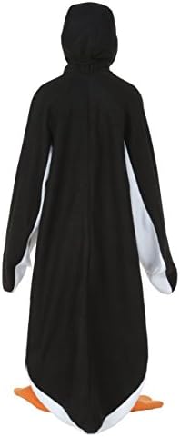 Kids Penguin Halloween Costume | Animal Jumpsuit with Hood and Slippers for Kids Boys and Girls | Complete Outfit