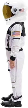 Spooktacular Creations Astronaut Costume with Helmet, Space Suit for Toddler, Kids Astronaut Halloween Costume for Cosplay