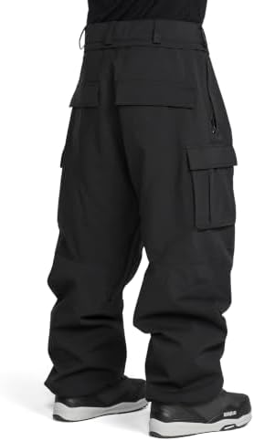 Volcom Men's Nwrk Baggy Snowboard Pant – 10k Waterproof Breathable 2-layer