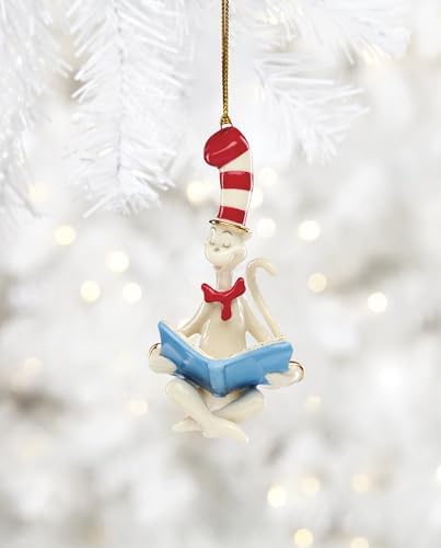 Lenox Dr. Seuss Cat in the Hat Christmas Hanging Ornament
