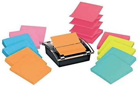 Wholesale CASE of 10 - 3M Post-it Pop-up Super Sticky Notes Value Pack-Pop-up Notes,w/Dispenser,Super Sticky,3"x3",12/PK,Assorted