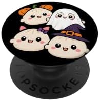Squishy Dumpling Halloween Costume Kawaii PopSockets Adhesive PopGrip
