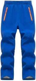 Kids Snow Pants Boys Ski Pants Fleece Lined Waterproof Trousers