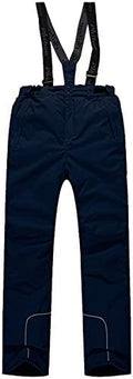 Boys' Waterproof Breathable Polyester Snowboard Ski Pants