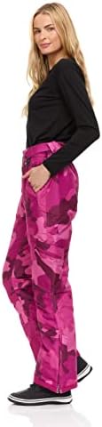 Women's Snow Ski Pants Water Resistant Softshell Insulated Flare for Snowboarding Hiking Winter Outdoor Pants