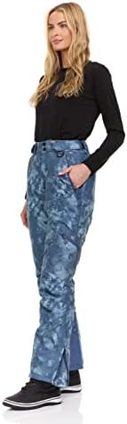 Women's Snow Ski Pants Water Resistant Softshell Insulated Flare for Snowboarding Hiking Winter Outdoor Pants