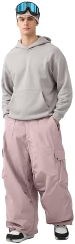 GSOU SNOW Women Men Baggy Snowboard Pants Ski Snow Pants Waterproof