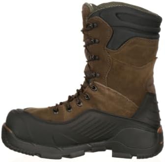 ROCKY Blizzard Stalker Steel Toe Waterproof 1200G Insulated Work Boot