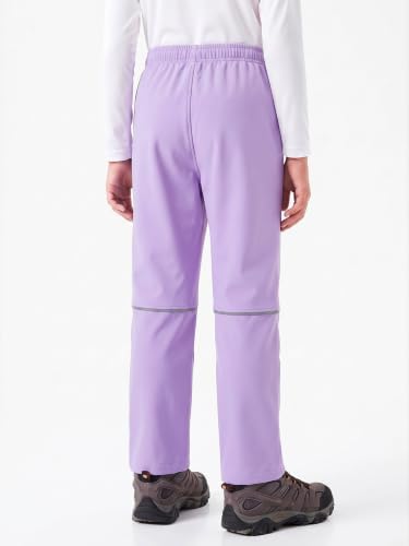 Kids Snow Pants Boys Ski Pants Fleece Lined Waterproof Trousers