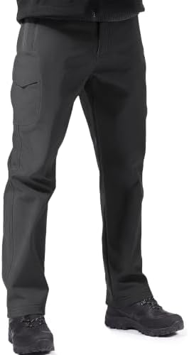 FREE SOLDIER Men's Outdoor Softshell Snow Ski Pants