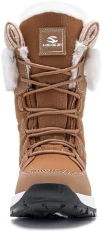 HOBIBEAR Women's Winter Snow Boots Waterproof Warm Mid Calf Lightweight