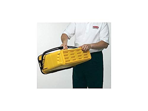 Rubbermaid Commercial Products HYGEN Charging Bucket for 18 inch Microfiber Mop Pads, Great for Storage for Janitorial/Professional Cleaners and Heavy-Duty Industrial Mopping/Cleaning