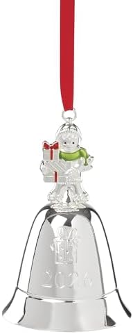 Lenox 2026 Musical Bell Silverplate Ornament