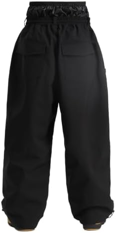 GSOU SNOW Mens Womens Baggy Snowboard Pants Loose Fit Ski Snow Pants