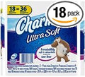 Charmin Ultra Soft Double Roll Toilet Paper, 18 ct