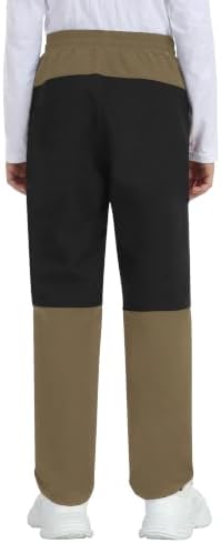 MoFiz Boys Snow Ski Pants Fleece Waterproof Winter Outdoor Hiking Pants