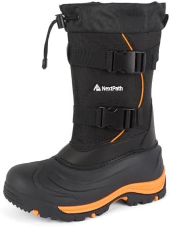 Men's Snow Boots, Waterproof Insulated Winter Boots for Men, -40°F