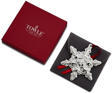Towle Annual 2026 Sterling Silver Old Master Snowflake Ornament 37th. Edition