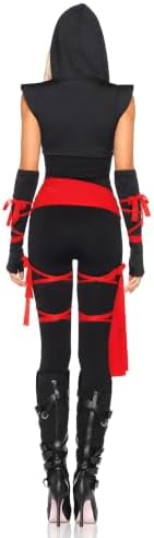 Leg Avenue Women's 4 Pc Deadly Ninja Costume