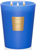M&SENSE Peaceful Patchouli Soy Candle, 35oz 3-Wick, Yoga Scented Candles