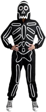 Tipsy Elves Skeleton Halloween Jumpsuit Costume for Women