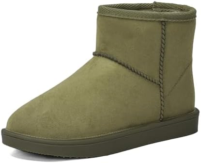 DKSUKO Women's Classic Waterproof Snow Boots Winter Boots