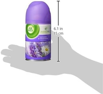 Air Wick - 62338779614 77961CT Freshmatic Ultra Automatic Spray Refill, Lavender/Chamomile,Aerosol,5.89 oz (Case of 6) (Pack of 2)