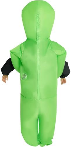 Spirit Halloween Kids Inflatable Alien Abduction Costume