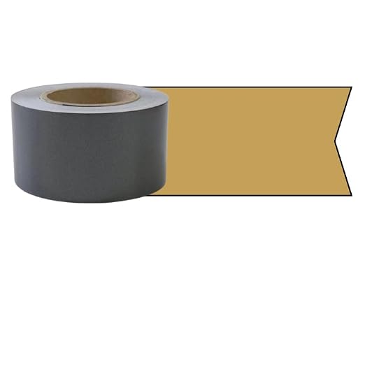 Universal/TFX 2" x 50' Solid Pinstripe Automotive Pinstriping Tape for Cars, Trucks, suvs, and More (068 Buckskin)