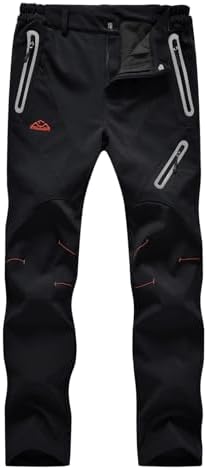 Rdruko Women's Snow Pants Waterproof Insulated Fleece Thermal Ski Hiking Snowboard Pants