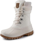 FREE SOLDIER Women's Waterproof Winter Cold Weather Snow Boots for Women Outdoor Fashion Duck Boots Comfortable Insulated