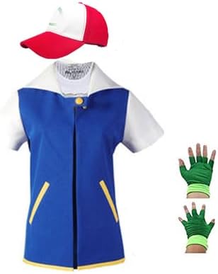 GIZMAC Costume Hoodie Cosplay Jacket Gloves Hat Sets for Trainer