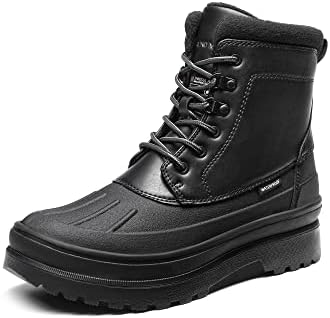Bruno Marc Men's Insulated Waterproof Snow Boots