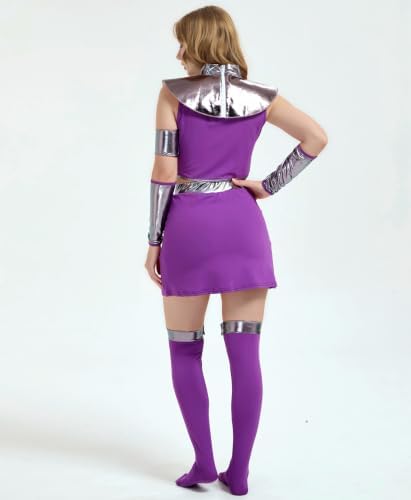 Halloween Comic Character Starfire Costume for Women 2026