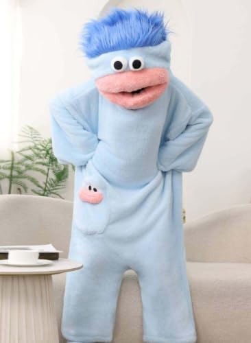 Big Mouth Monster Onesie Halloween Christmas Costume (not include shoes )