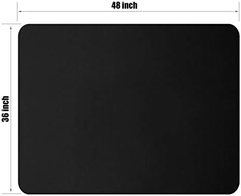 Kuyal Chair mat for Hardwood Floor, 36 x 48 inches Rectangle