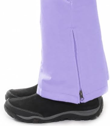 Arctix Women's Essential Insulated Ski Bibs, Water Resistant Snow Pants for Skiing & Snowboarding