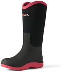 HISEA Women's Mud Rain Boots, Waterproof Tall Garden Shoes