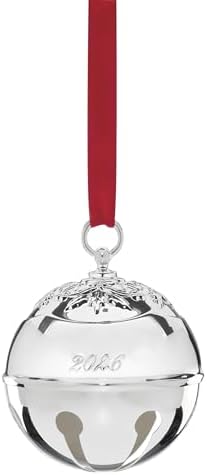 Reed & Barton 2026 Holly Bell Silverplate Ornament