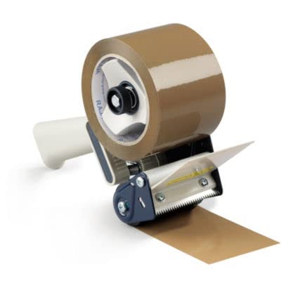 Heavy Duty Tan Packing Tape 24 Rolls 3 Inch x 110 Yards (330 Feet) Per Roll Carton Sealing Tape for Shipping Packaging Moving Office Storage & Tape Gun Refills 1.8 Mil 3960 Total Yards